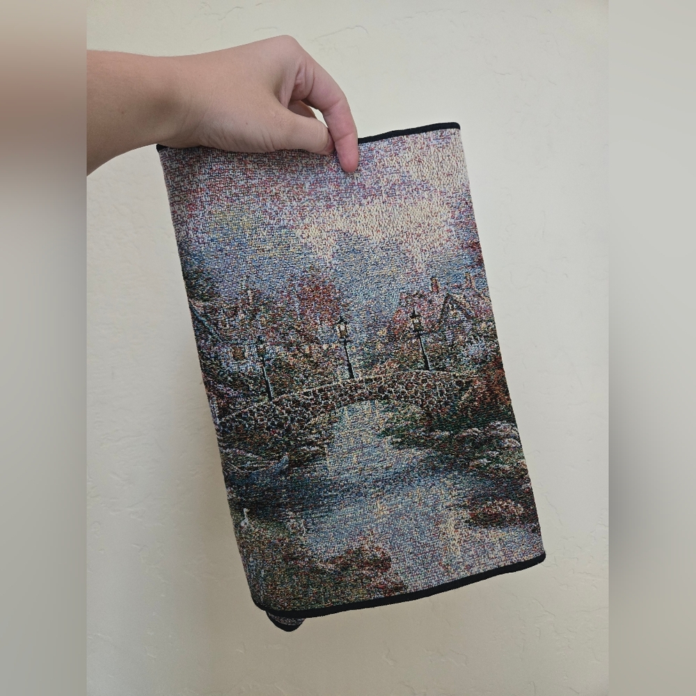 Thomas Kincade Tapestry Table Runner